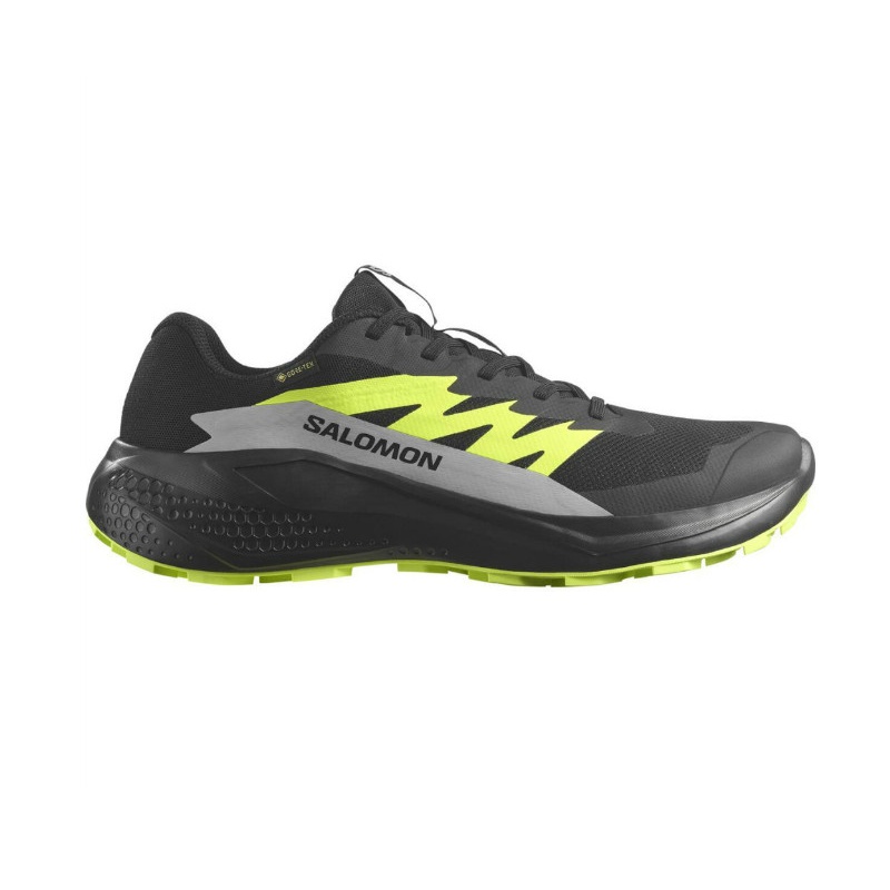 Salomon Alphaglide GTX black alloy 478020 panske nepromokave bezecke trailove boty 