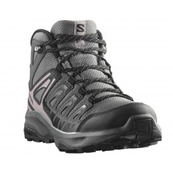 Salomon Extegra Mid GTX W excalibur nine iron 478002 damke vysi nepromokave trekove boty2