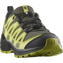 Salomon XA Pro V8 J 477299 urban chic black dark citron detske nizke prodysne boty 2
