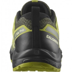 Salomon XA Pro V8 J 477299 urban chic black dark citron detske nizke prodysne boty 3