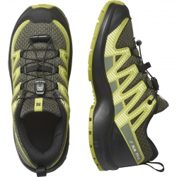 Salomon XA Pro V8 J 477299 urban chic black dark citron detske nizke prodysne boty 5