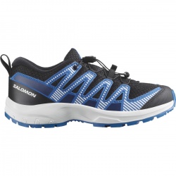 Salomon XA Pro V8 J 477300 black white french blue detske nizke prodysne boty