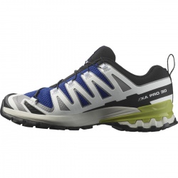 Salomon XA Pro 3D V9 nautical blue alloy dark citron 477478 panske prodysne bezecke boty 1