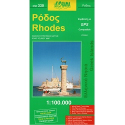 ORAMA 330 Rhodes Rhodos 100 000 automapa
