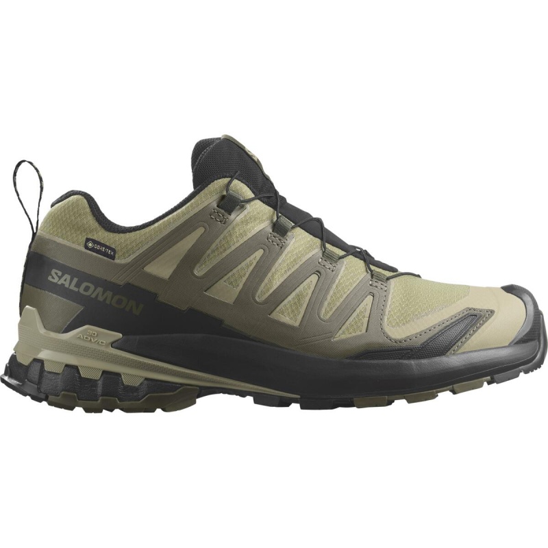 Salomon XA Pro 3D v9 GTX dried herb black 472704 panske nepromokave bezecke boty 