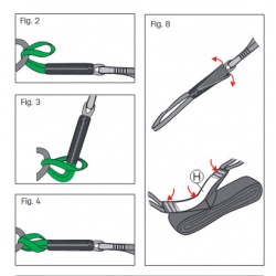 Ocun Captur tlumic padu na zajistenych cestach via ferrata brzda 2