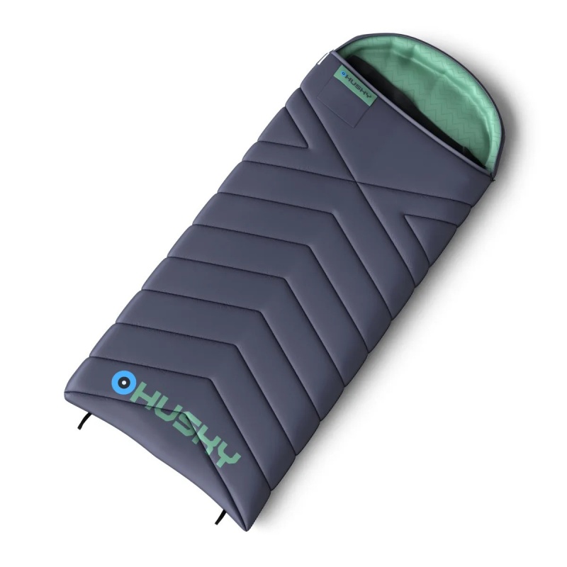 Husky Guty dark blue trisezonni dekovy spaci pytel s odnimatelnou fleecovou vlozkou