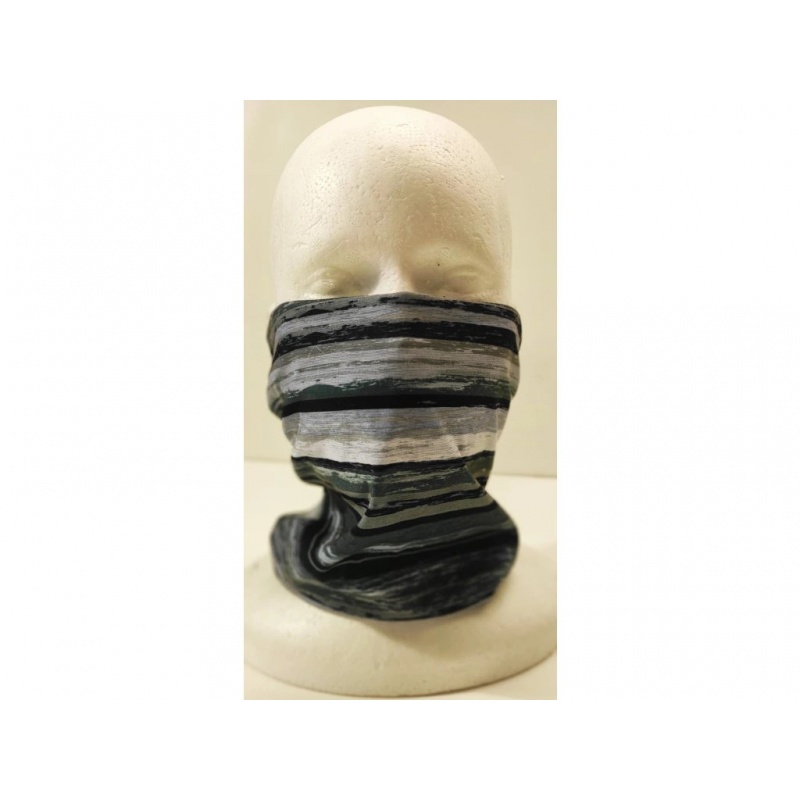 Mercox Multifunkcni satek Black stripes