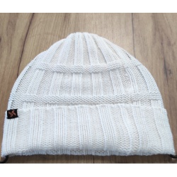 Mercox Zimni pletena cepice bila damska nebo detska