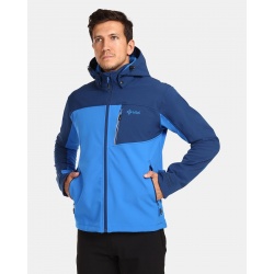 Kilpi Ravio M modra UM0126KIBLU panska softshellova bunda s kapuci 1
