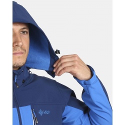 Kilpi Ravio M modra UM0126KIBLU panska softshellova bunda s kapuci 4