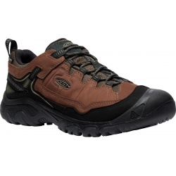 Keen Targhee IV WP M bison black panske nizke nepromokave kozene trekove boty