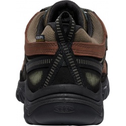Keen Targhee IV WP M bison black panske nizke nepromokave kozene trekove boty 4