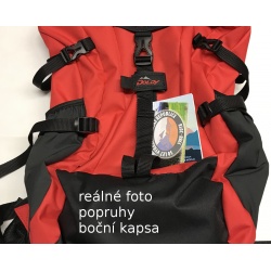 Doldy Avenger 40l cervena turisticky batoh realne foto 1
