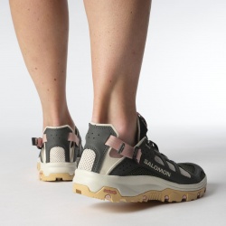 Salomon Techamphibian 5 W peat rainy day 477508 damske sitovane sandaly boty do vody 7