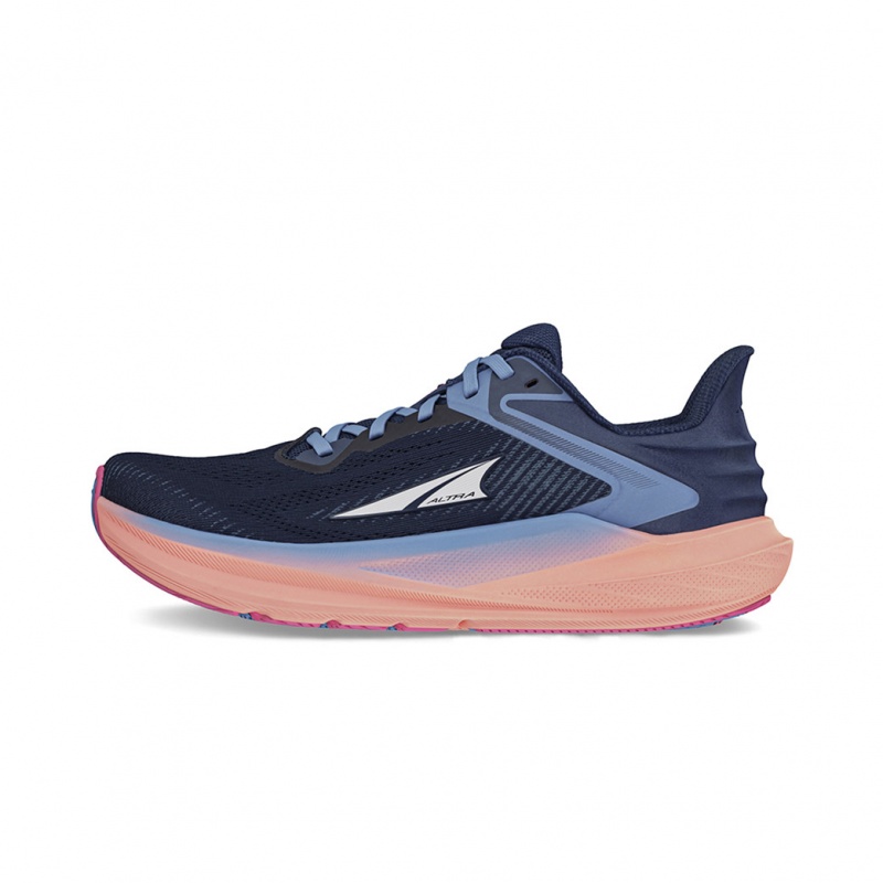 Altra Torin 8 W navy damske nizke prodysne bezecke silnicni boty siroke nulovy drop