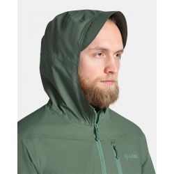 Kilpi Sonna M tmave zelena TM0104KIDGN panska vodeodolna vetruodolna bunda 2