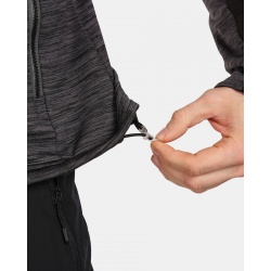 Kilpi Sevelen M cerna TM0204KIBLK panska funkcni sportovni mikina s kapuci 3