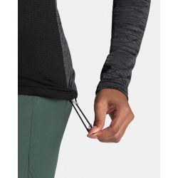 Kilpi Sevelen W cerna TL0203KIBLK damska funkcni sportovni mikina s kapuci 3