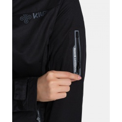 Kilpi Beltra W cerna TL0107KIBLK damska tenka vodeodolna softshellova bunda 3