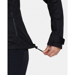 Kilpi Beltra W cerna TL0107KIBLK damska tenka vodeodolna softshellova bunda 5