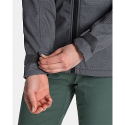 Kilpi Ravia W tmave seda TL0109KIDGY damska softshellova bunda s kapuci 4