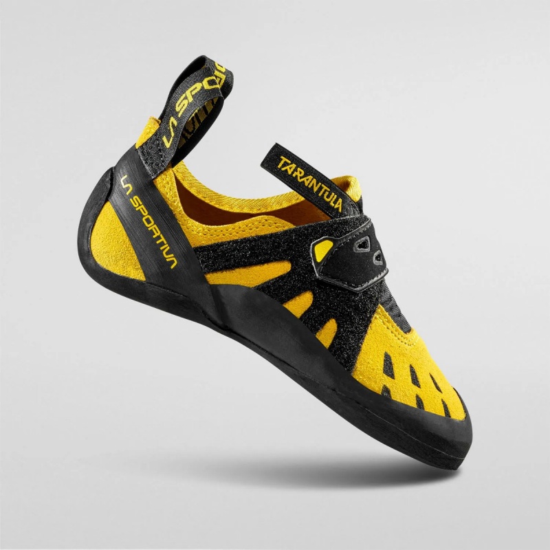 La Sportiva Tarantula JR yellow black detske lezecky