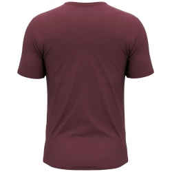 Hannah Wick red mahogany panske funkcni rychleschnouci tricko kratky rukav 2