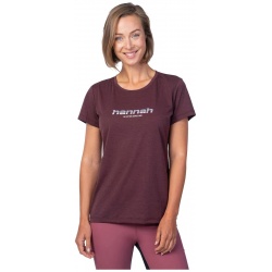 Hannah Cordy red mahogany damske funkcni rychleschnouci tricko kratky rukav 6