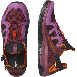 Salomon Techamphibian 5 W tawny port 479654 damske sitovane sandaly boty i do vody 5