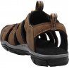 Keen Clearwater CNX Leather M dark earth black panske nizkoprofilove outdoorove sandaly 1