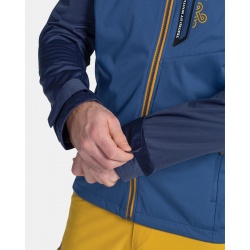Kilpi Beltra M tmave modra TM0107 panska tenka vodeodolna softshellova bunda 4