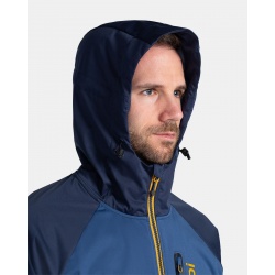 Kilpi Beltra M tmave modra TM0107 panska tenka vodeodolna softshellova bunda 5