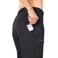 Hannah Atta zip off anthracite damske odepinaci turisticke kalhoty 8