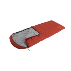 Outwell Campion Lux Burnt orange letni az trisezonni dekovy spaci pytel s kapuci Isofill 1