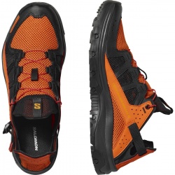 Salomon Techamphibian 5 red orange black 479653 panske sitovane sandaly i do vody 5