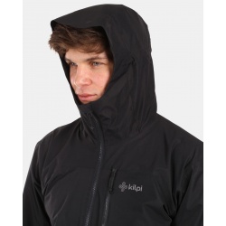 Kilpi Sonna-M cerna YM0105KIBLK panska vodeodolna vetruodolna bunda 2