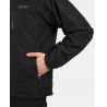 Kilpi Sonna-M cerna YM0105KIBLK panska vodeodolna vetruodolna bunda 3