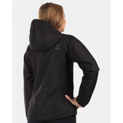 Kilpi Sonna-W cerna YL0105KIBLK damska vodeodolna vetruodolna bunda 1