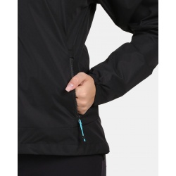 Kilpi Sonna-W cerna YL0105KIBLK damska vodeodolna vetruodolna bunda 4
