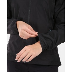 Kilpi Sonna-W cerna YL0105KIBLK damska vodeodolna vetruodolna bunda 5