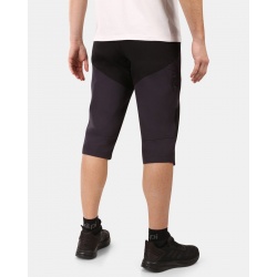 Kilpi Olpra-M cerna YM0406KIBLK panske lehke turisticke trictvrtecni outdoorove kalhoty 1