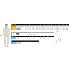 _Kilpi Olpra-M cerna YM0406KIBLK panske lehke turisticke trictvrtecni kalhoty zmereno