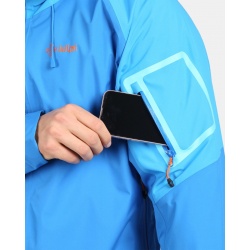 Kilpi Mamba-M modra YM0101KI panska lehka nepromokava outdoorova hardshell bunda 3