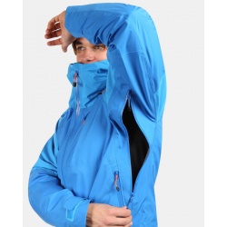 Kilpi Mamba-M modra YM0101KI panska lehka nepromokava outdoorova hardshell bunda 4