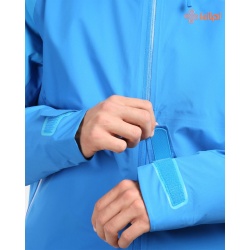 Kilpi Mamba-M modra YM0101KI panska lehka nepromokava outdoorova hardshell bunda 6