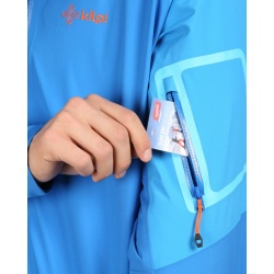 Kilpi Mamba-M modra YM0101KI panska lehka nepromokava outdoorova hardshell bunda 8