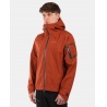 Kilpi Mamba M hneda YM0101KI panska lehka nepromokava outdoorova hardshell bunda