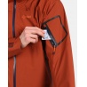 Kilpi Mamba M hneda YM0101KI panska lehka nepromokava outdoorova hardshell bunda 3