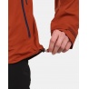 Kilpi Mamba M hneda YM0101KI panska lehka nepromokava outdoorova hardshell bunda 6